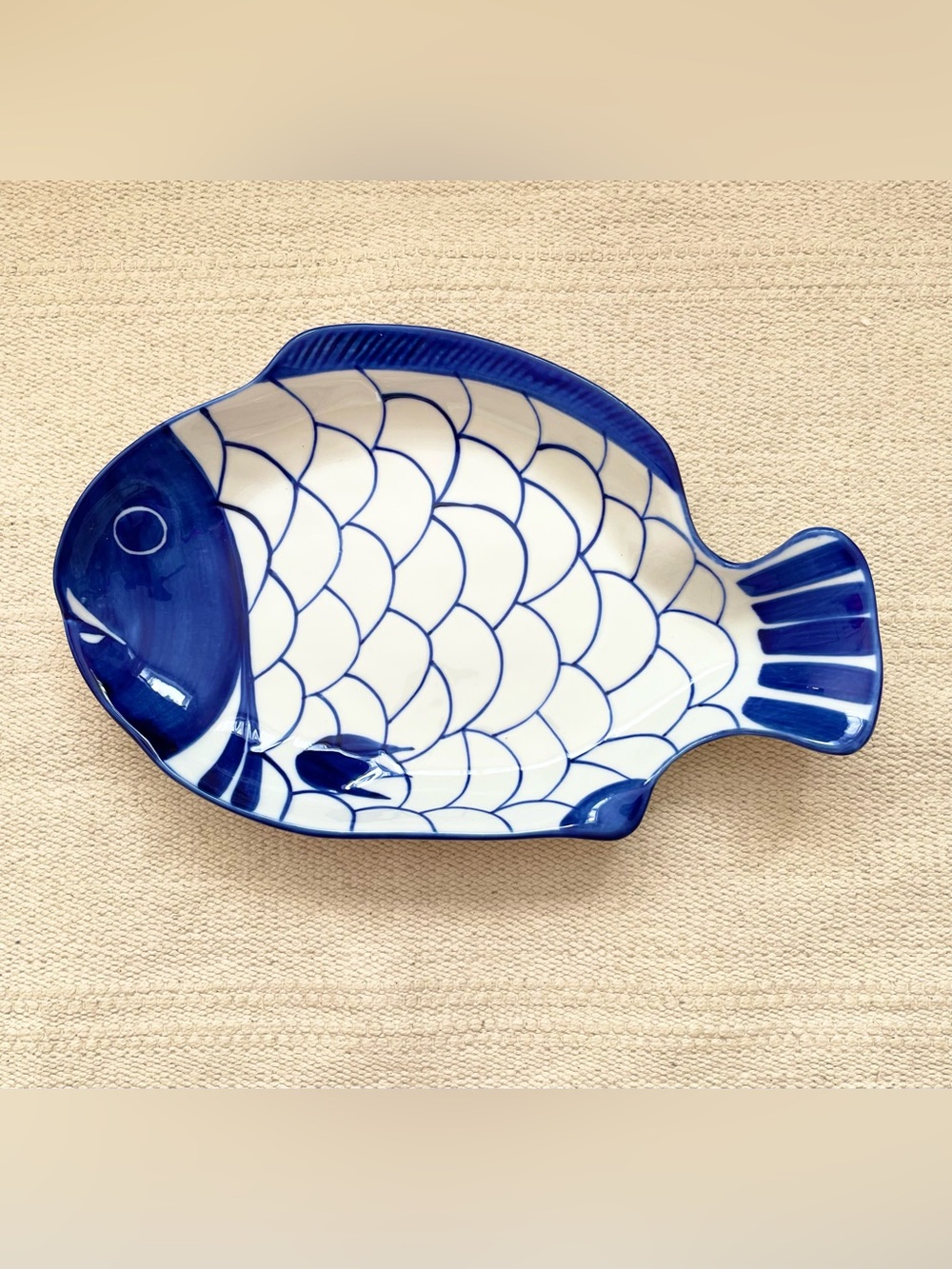 Dansk Arabesque Fish Platter Dish vintage